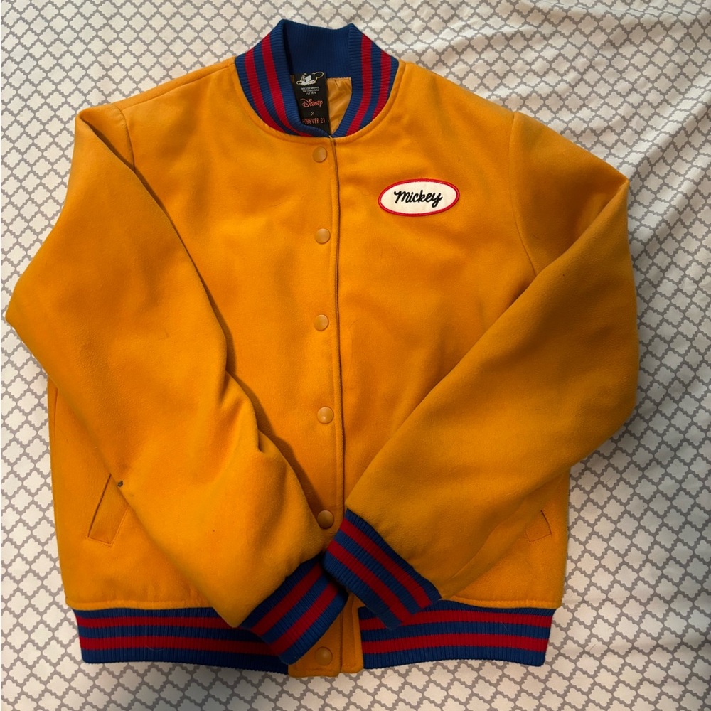Mickey Mouse letterman jacket